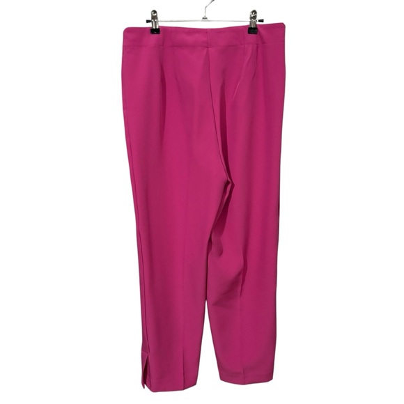 NWOT Loft High Rise Straight Pants Size‎ 10 Pink Barbie - Picture 3 of 8